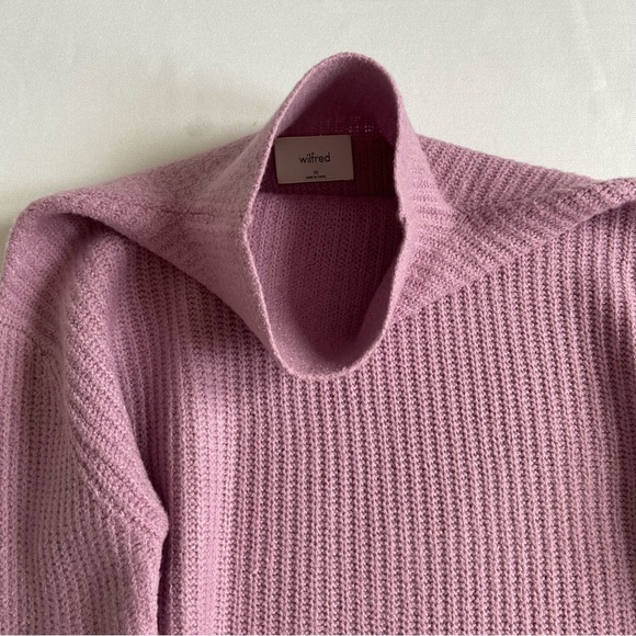 Aritzia Wilfred Montpellier Sweater pink purple size XS - Picture 3 of 8
